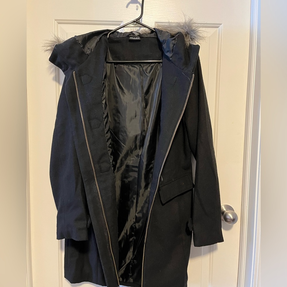 Alloy Apparel toggle peacoat
